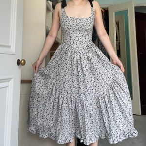 Of Her Own Kind Mirabelle Dress in Dark Floral Mist